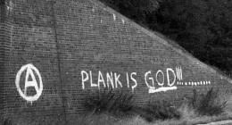 Graffiti celebrating Plank ?? 9k jpeg